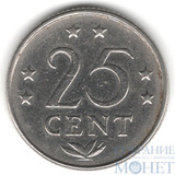 25 центов, 1975 г., Нидерландские Антилы