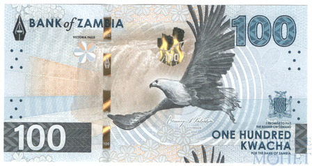 100 квача, 2024 г., Замбия