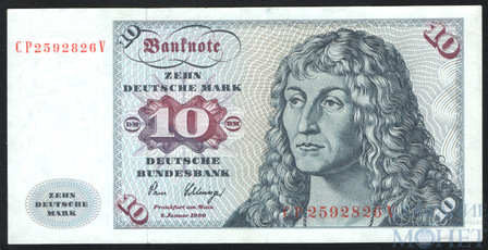 10 марок, 1980 г., ФРГ
