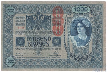 1000 крон, 1902 г., Австрия