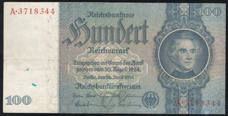 100 марок, 1935 г., Германия