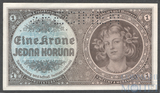 1 крона, 1940 г., Чехия и Моравия(образец)