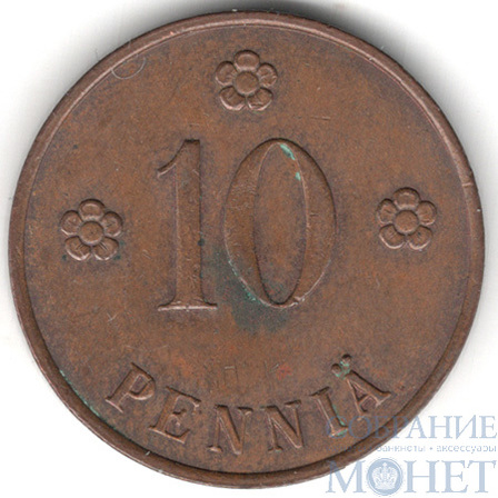 10 пенни, 1930 г., Финляндия