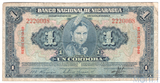1 кардоба, 1949 г., Никарагуа