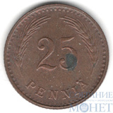 25 пенни, 1941 г., Финляндия