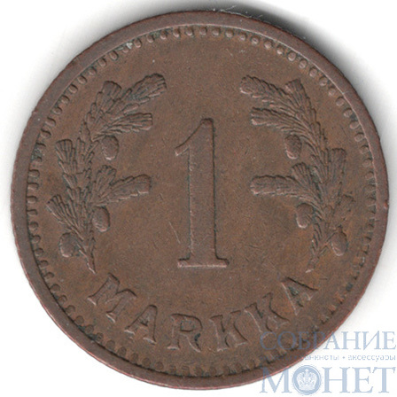 1 марка, 1943 г., Финляндия
