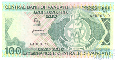 100 вату, 1982 г., Вануату