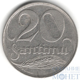 20 сантим, 1922 г., Латвия