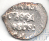 копейка, серебро, 1599 г., КГ №193, Псковский денежный двор