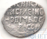 копейка, серебро, 1608 г., КГ №274 , Новгородский денежный двор