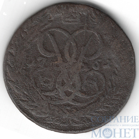 2 копейки, 1761 г.,"Гурт сетка"