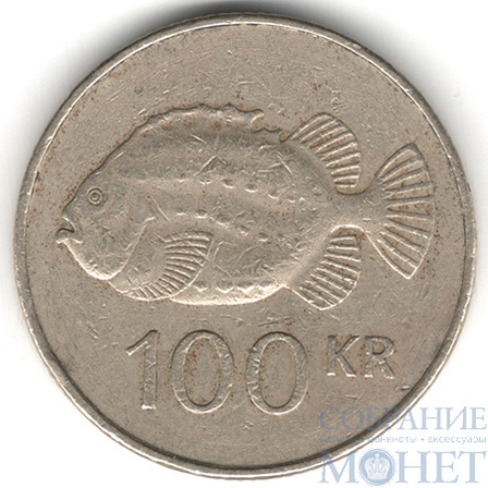 100 крон, 1995 г., Исландия
