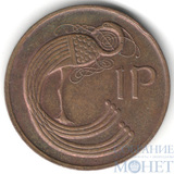 1 пенни, 1980 г., Ирландия