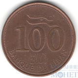 100 ливров, 2000 г., Ливан