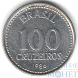 100 крузейро, 1986 г., Бразилия