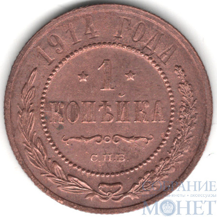 1 копейка, 1914 г., СПБ