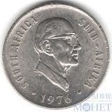 10 центов, 1976 г., ЮАР(Окончание президентства Якобуса Йоханнеса Фуше)