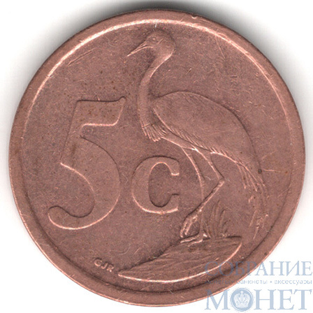 5 центов, 2006 г., ЮАР