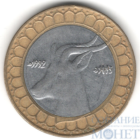 50 динар, 1992 г., Алжир(Газель)