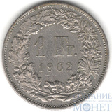 1 франк, 1982 г., Швейцария
