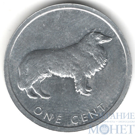 1 цент, 2003 г., Острова Кука(Бордер Колли)