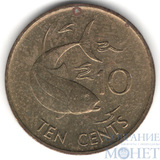 10 центов, 1982 г., Сейшельские острова