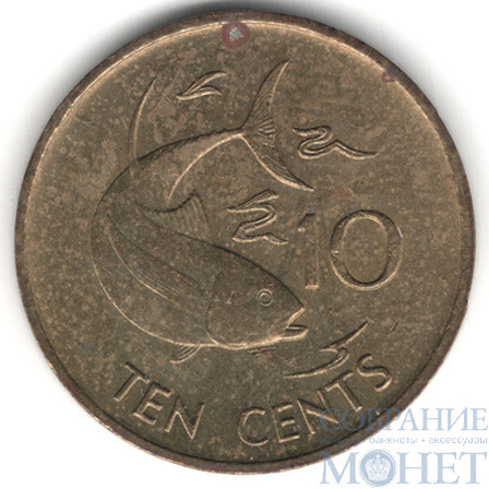 10 центов, 1982 г., Сейшельские острова