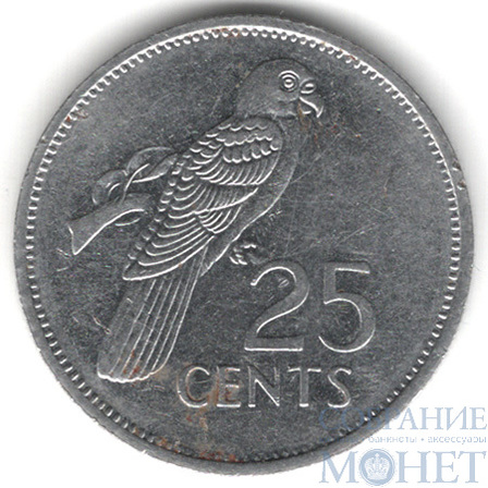 25 центов, 1993 г., Сейшельские острова