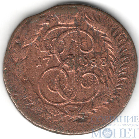 2 копейки, 1788 г., ММ