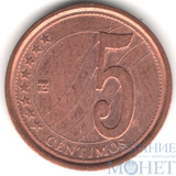5 сентимо, 2007 г., Венесуэла