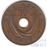 10 центов, 1952 г., Восточная Африка