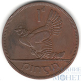 1 пенни, 1950 г., Ирландия