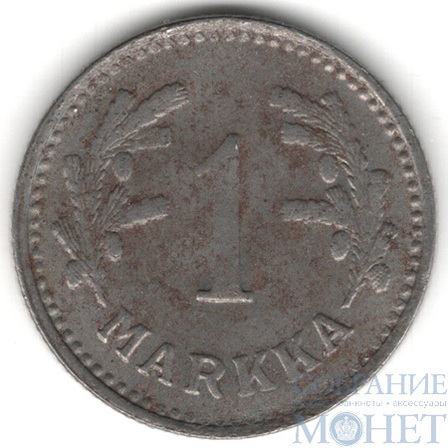 1 марка, 1945 г., Финляндия