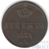 денежка, 1854 г., ЕМ
