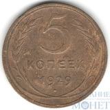 5 копеек, 1929 г.