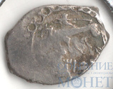 Деньга НСВК, серебро, 1423-1429 гг.., ГП2 № 4563 (А) R-9,"Удушение зверя", Нижегородское княжество, Князь Даниил Борисович