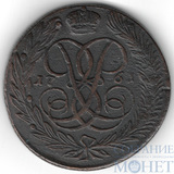 5 копеек, 1761 г., б/б гурт - "сетка"