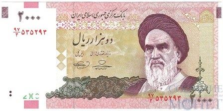 2000 риал, 2005 г., Иран