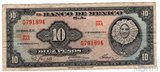 10 песо, 1965 г., Мексика