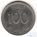 100 вон, 2005 г., Южная Корея