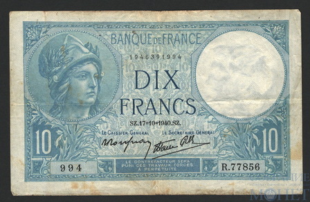10 франков, 1932 г., Франция