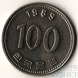 100 вон, 1989 г., Южная Корея