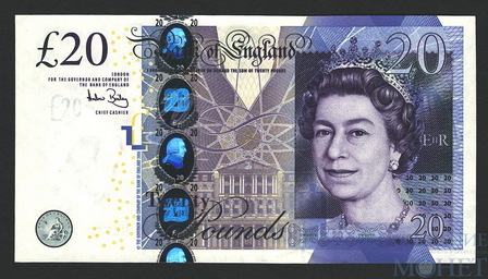 20 фунтов, 2006 г., Англия